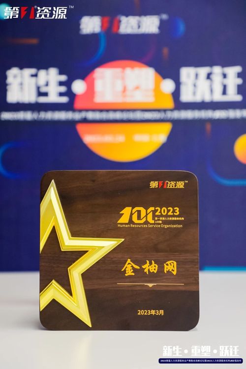 金柚網四度蟬聯“2023年度人力資源服務機構100強”，彰顯行業(yè)領先實力